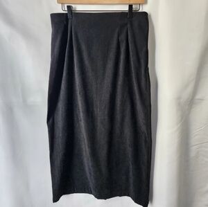Vintage Jaclyn Smith • Faux Suede Skirt
